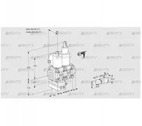 VCV2E25R/25R05VKLWL/PPPP/2-PP (88100261) Клапан с регулятором соотношения Kromschroder