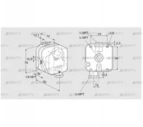 DG 10T-21N (84447810) Датчик-реле давления газа Kromschroder