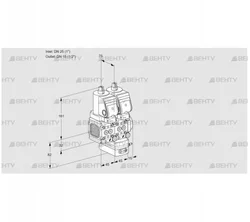 VCD1T25N/15N05FND-50QSR/PPPP/PPPP (88103052) Регулятор давления Kromschroder