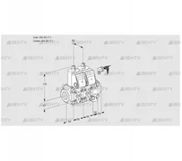 VCS2E25R/25R05NNVWR/PPPP/PPPP (88105028) Сдвоенный газовый клапан Kromschroder