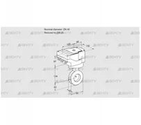 IBGF40/25Z05/20-30Q3E (88302032) Дроссельная заслонка Kromschroder