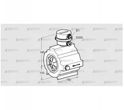 DM 400Z150-160 (03200428) Расходомер Kromschroder