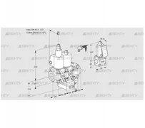 VCG2E40R/40R05LGEVWL/PPBS/PPPP (88101465) Клапан с регулятором соотношения Kromschroder