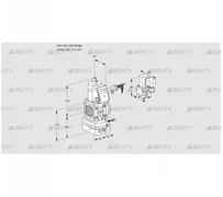 VAG1-/15R/NWBE (88012731) Газовый клапан с регулятором соотношения Kromschroder