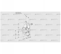 VAD350R/NQ-50A (88011115) Газовый клапан с регулятором давления Kromschroder