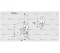 VAG3E50R/50R05GEWR/PP/ZS (88105318) Газовый клапан с регулятором соотношения Kromschroder