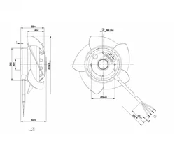 Осевой вентилятор ebmpapst A2D160AB2207