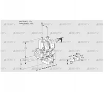 VCG2E40R/40R05NGKWR/2--2/-2PP (88106372) Клапан с регулятором соотношения Kromschroder