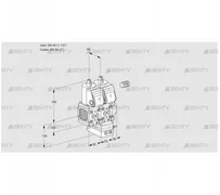 VCG3E40R/50R05FNGEWR/PPPP/PPPP (88107514) Клапан с регулятором соотношения Kromschroder