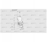 VAG3T-/50N/NQSLAN (88031055) Газовый клапан с регулятором соотношения Kromschroder