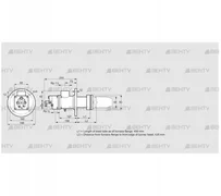 BIC 65HB-400/435-(34)E (84031053) Газовая горелка Kromschroder