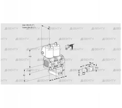 VCD1E25R/25R05FND-25WL/PPPP/2-PP (88106935) Регулятор давления Kromschroder