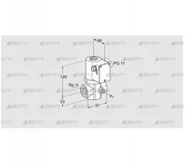 VG 20R02NQ31DM (85206223) Запорный газовый клапан Kromschroder