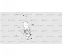 VAG1-/15R/NYGLBK (88027574) Газовый клапан с регулятором соотношения Kromschroder