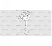 IBH80Z01A/20-07W2T (88301238) Дроссельная заслонка Kromschroder