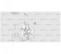 VAH2E40F/40F05HEVWR/PP/PP (88103419) Клапан с регулятором расхода Kromschroder