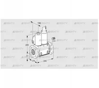 VCS665F05NLKL3B/PPPP/PPPP (88203298) Сдвоенный газовый клапан Kromschroder