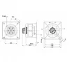 Центробежный вентилятор ebmpapst K3G355PJ7501