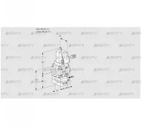 VAG125R/NQSRAE (88008830) Газовый клапан с регулятором соотношения Kromschroder