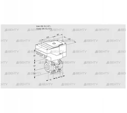 IFC115/15R05-20PPPP/20-30W3T-I (88303537) Регулирующий клапан с сервоприводом Kromschroder