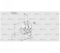 VCH1E25R/25R05NHEWR/PPPP/PPPP (88105218) Клапан с регулятором расхода Kromschroder