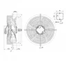 Осевой вентилятор ebmpapst S4E350AN0250
