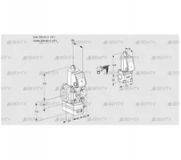 VAH2E40R/40R05HEWR/PP/BS (88104128) Клапан с регулятором расхода Kromschroder