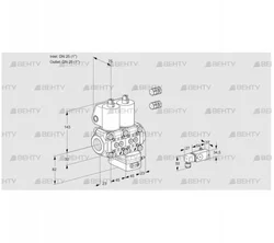 VCD1E25R/25R05ND-100WL3/PPPP/3--2 (88104422) Регулятор давления Kromschroder