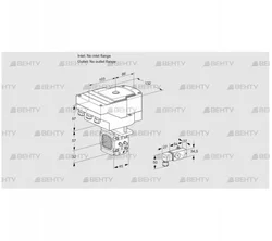 IFC1-/-05-08MM3-/20-60W3E-I (88303324) Регулирующий клапан с сервоприводом Kromschroder