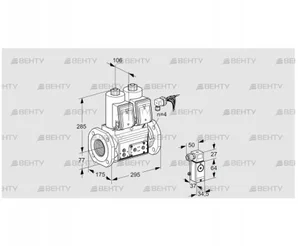 VCS665F05NNQRE/P2PP/PPPP (88207841) Сдвоенный газовый клапан Kromschroder