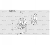 VCS2E40R/40R05NNWR/PPPP/PPBS (88102873) Сдвоенный газовый клапан Kromschroder