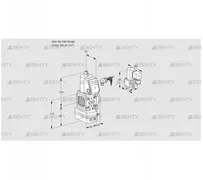 VAG1-/20R/NWAN (88020777) Газовый клапан с регулятором соотношения Kromschroder