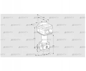 RV 2/ZML10W60S1 (86060503) Регулирующий клапан Kromschroder