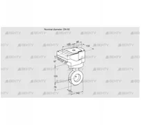 IBAF80Z05/20-30W3TR10 (88303521) Дроссельная заслонка Kromschroder