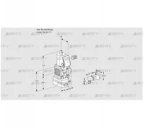 VAD1-/25R/NW-100A (88008738) Газовый клапан с регулятором давления Kromschroder