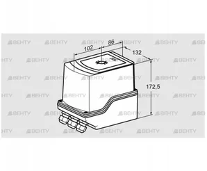 IC 50-30W20TR10 (74215214) Сервопривод Kromschroder