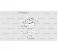 IBG100Z05/20-60Q3E (88301087) Дроссельная заслонка Kromschroder