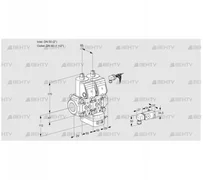 VCG2E50R/40R05NGKWR/2--2/MMPP (88107395) Клапан с регулятором соотношения Kromschroder