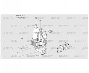 VCD1E25R/25R05FLD-50WR/3-PP/PP3- (88106601) Регулятор давления Kromschroder