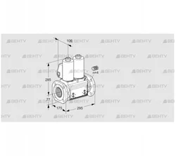 VCS665F05NNWL3B/PPPM/PPPP (88207942) Сдвоенный газовый клапан Kromschroder