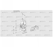 VAD2-/40R/NW-100A (88004165) Газовый клапан с регулятором давления Kromschroder