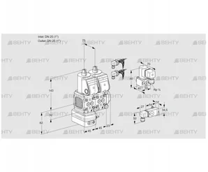 VCD1E25R/25R05FD-25NWR6/2--4/PPZY (88105884) Регулятор давления Kromschroder