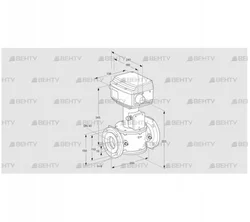 RVS 40/LF03W30S1-6 (86060226) Регулирующий клапан Kromschroder