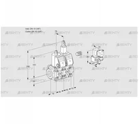 VCS1E10R/10R05NLWR/PPPP/PPBY (88101026) Сдвоенный газовый клапан Kromschroder