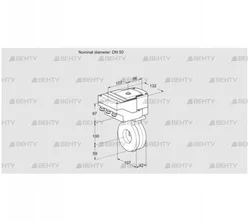 IBA50Z05/20-15W3TR10 (88301508) Дроссельная заслонка Kromschroder