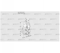 VAN120R/NQSR (88014072) Сбросной газовый клапан Kromschroder