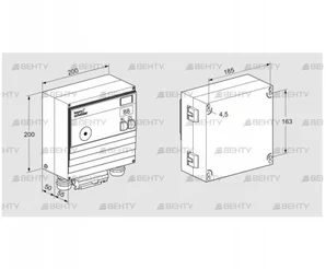 BCU460-5/1LW8GBPC (88611809) Блок управления горением Kromschroder