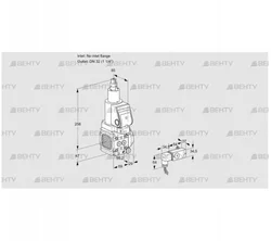 VAS2T-/32N/LQSR (88019071) Газовый клапан Kromschroder