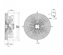 Осевой вентилятор ebmpapst S4D560BQ0105