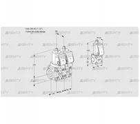 VCS2T40N/--05NNQSR/PPPP/PPZS (88102685) Сдвоенный газовый клапан Kromschroder